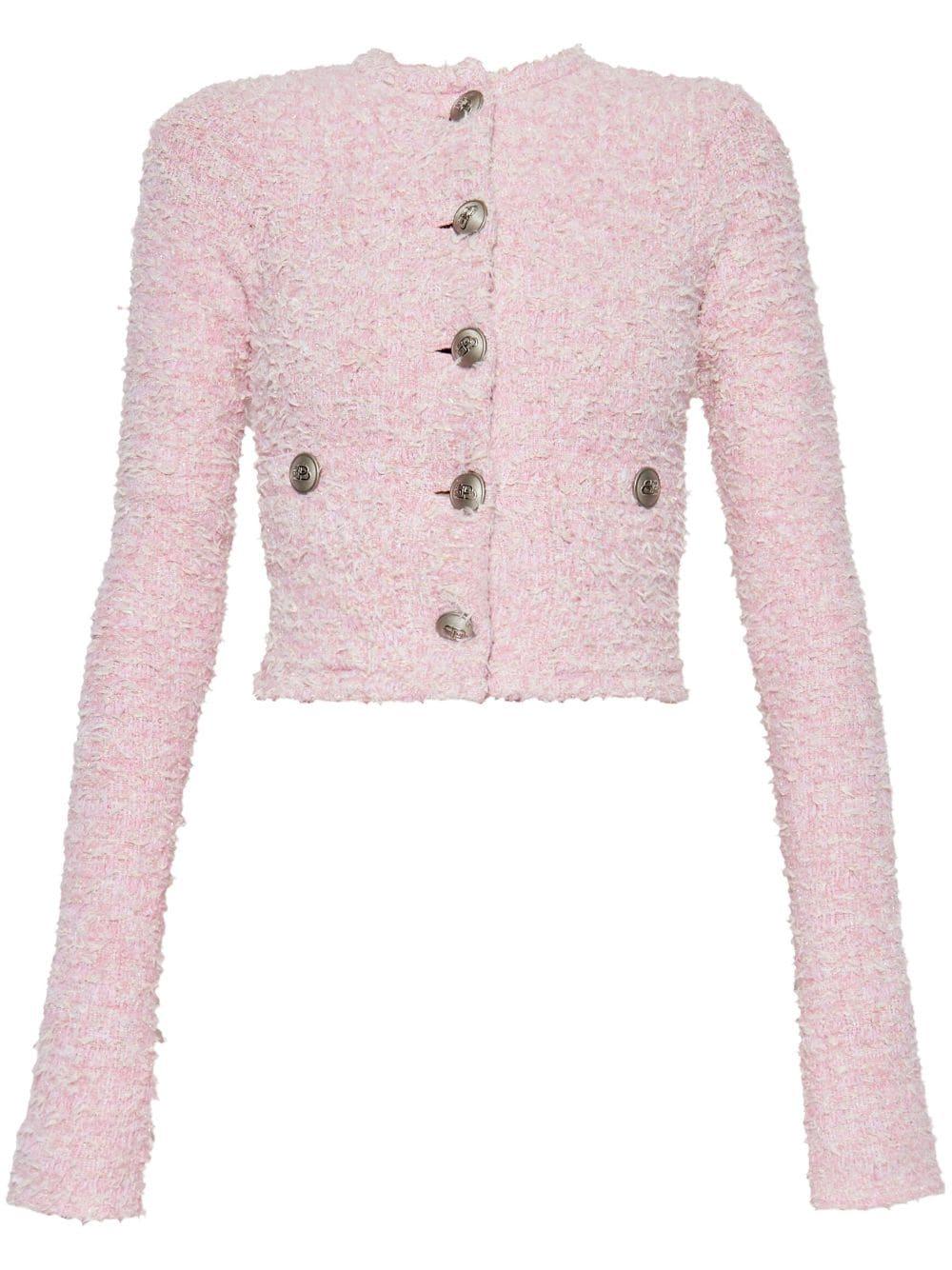 Embossed-buttons cardigan<BR/><BR/><BR/> 793604 T33285000 BALENCIAGA