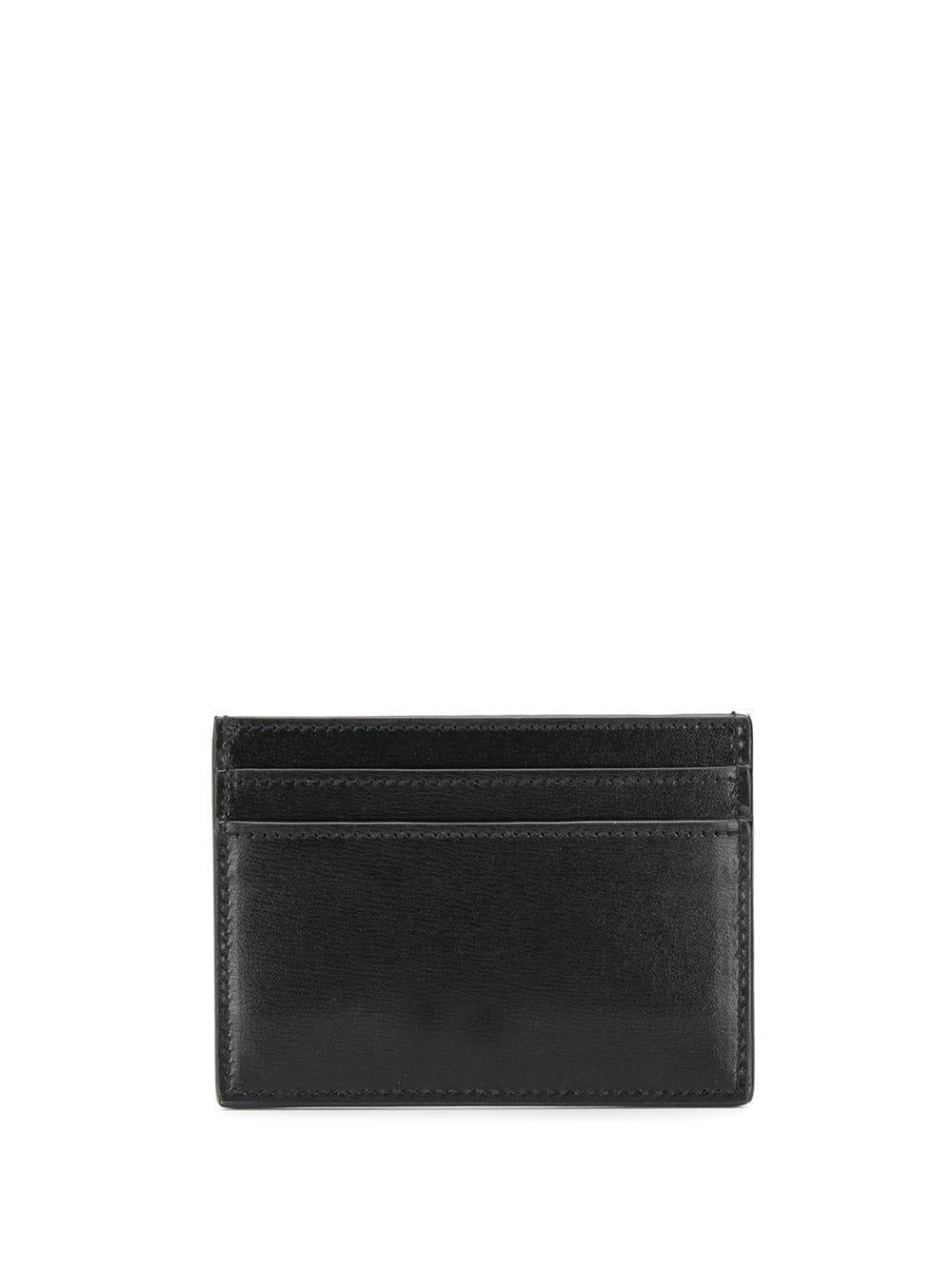 Crafted from smooth black leather 60760302G0W 1000 SAINT LAURENT