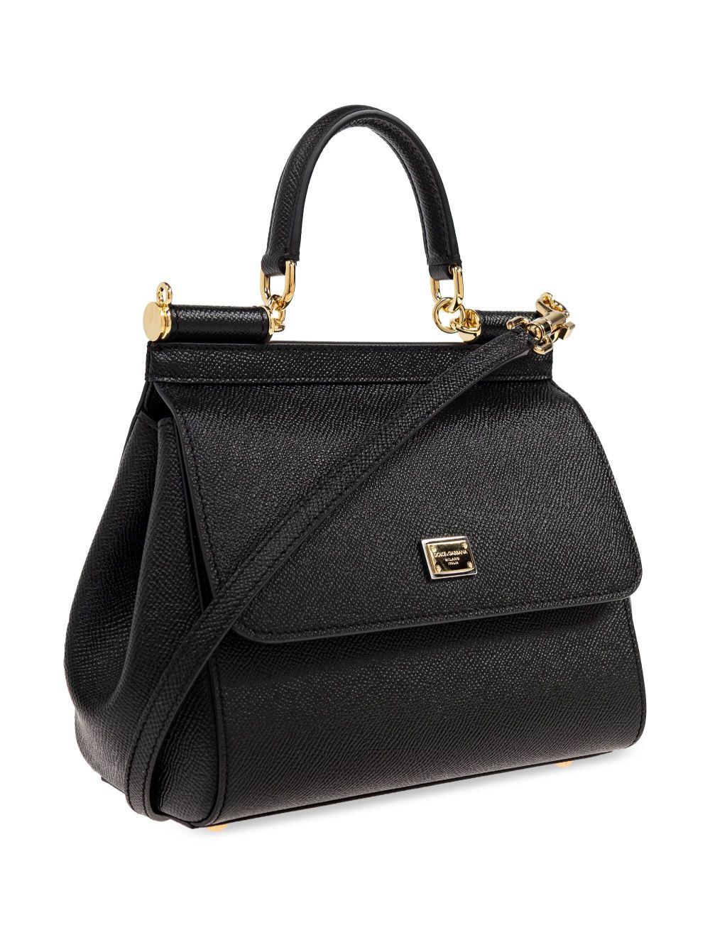 Sicily small handbag in dauphine calfskin BB6003 B100180999 DOLCE & GABBANA