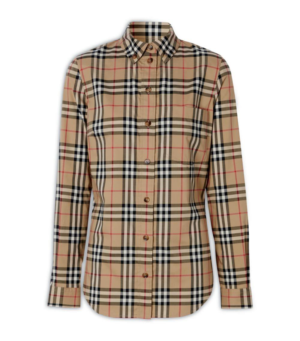 Vintage Check button-down shirt 8022284 ARCHIVE BEIGE BURBERRY