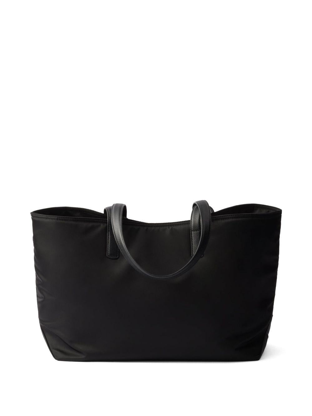 Prada Re-Edition 1978 medium Re-Nylon and Saffiano leather tote bag 1BG555R064 V-OOOF0002 PRADA