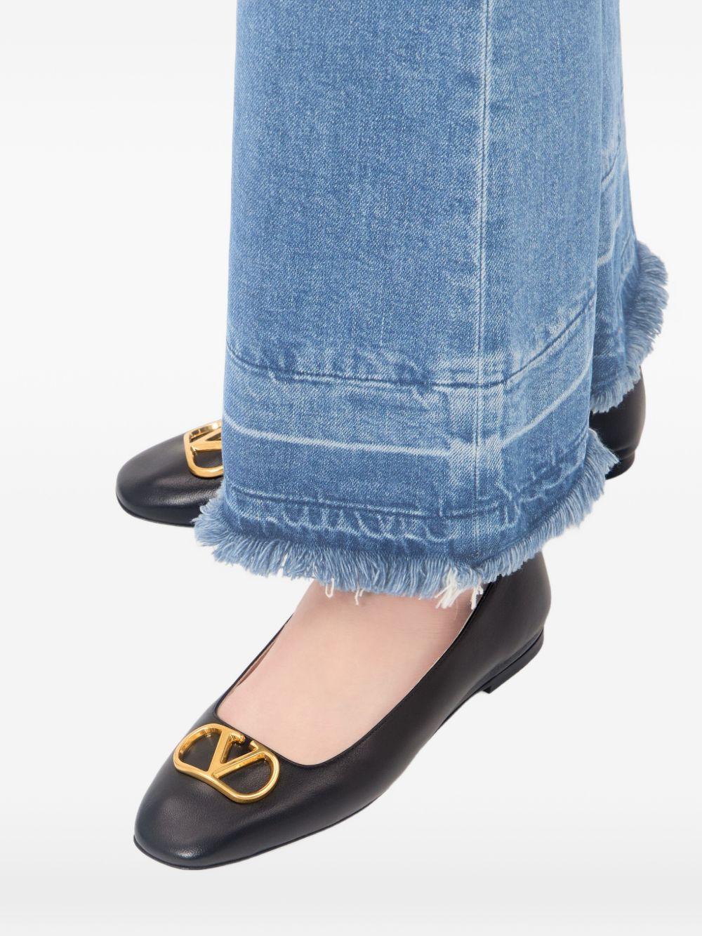 VLogo Signature Ballerina In Nappa 8W0S0PI8RRE 0NO VALENTINO GARAVANI