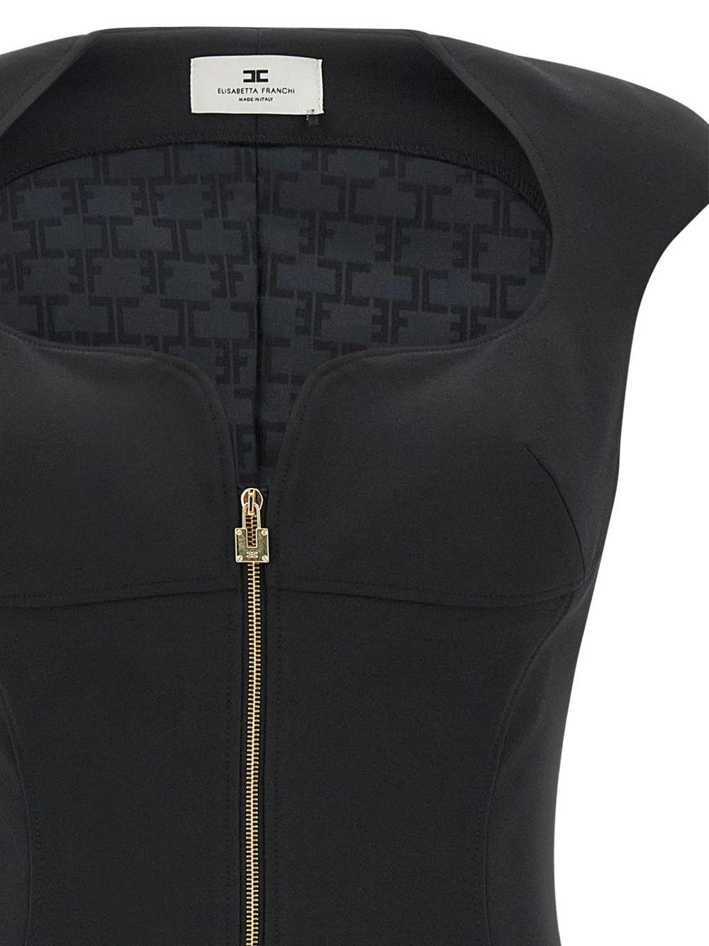 Stretch Crêpe Dress AB90061E2 110 ELISABETTA FRANCHI
