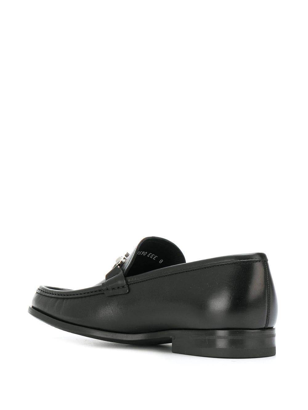 Gancini Reversible Bit loafers<BR/><BR/><BR/> CHRIS 0686084NERO FERRAGAMO