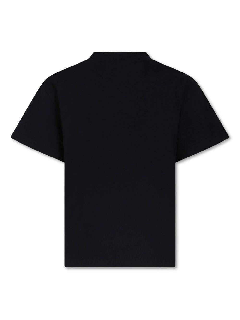 Logo-print organic-cotton T-shirt<BR/><BR/> TV8P61 Z0434930 STELLA McCARTNEY KIDS