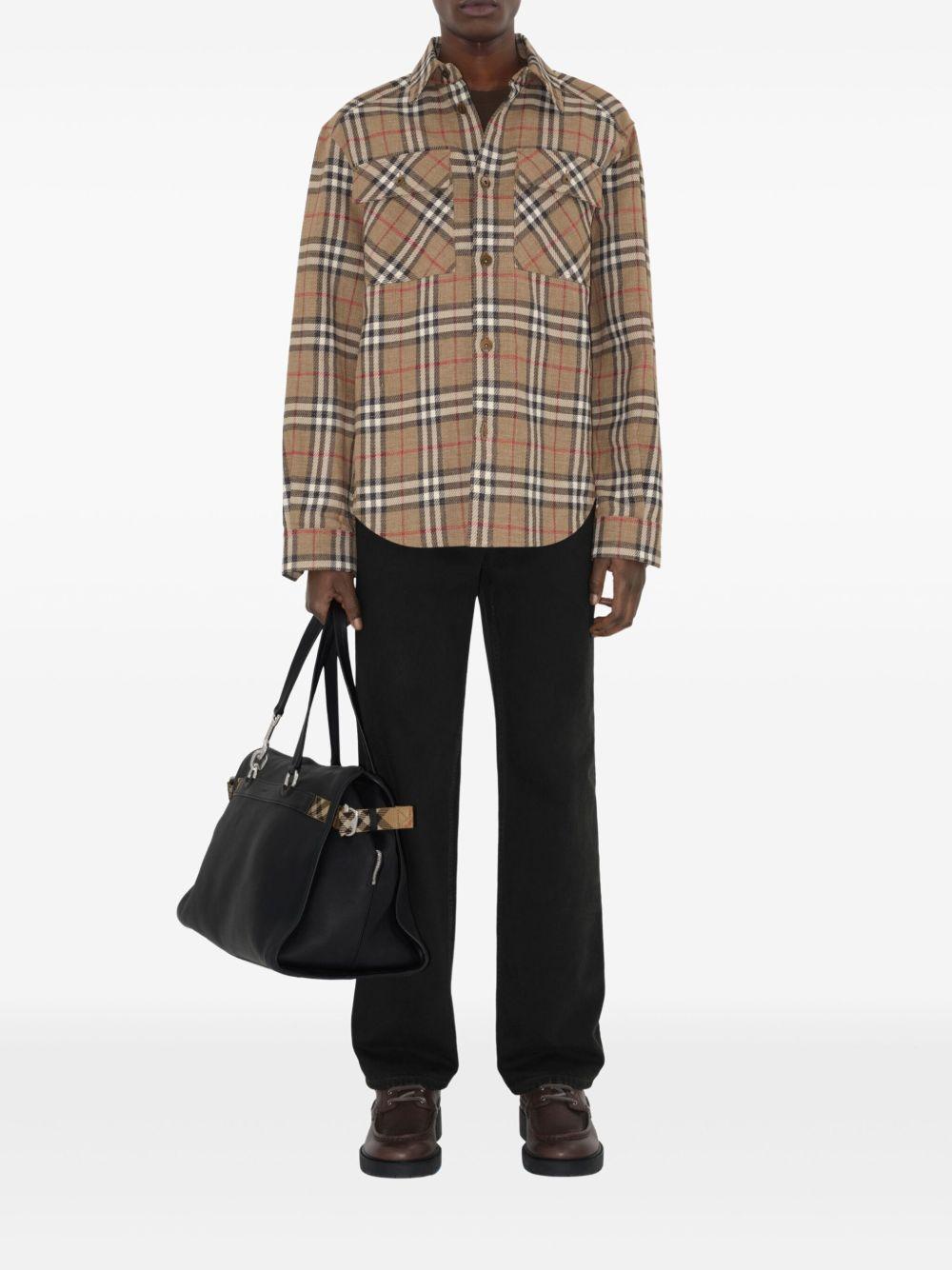 Checked shirt<BR/><BR/><BR/> 8108014 C2044 BURBERRY