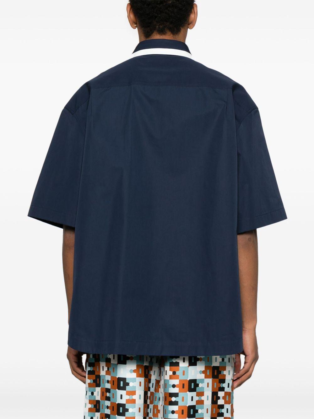 Logo-detail shirt<BR/><BR/><BR/> 814704 Z7AHA4294 GUCCI