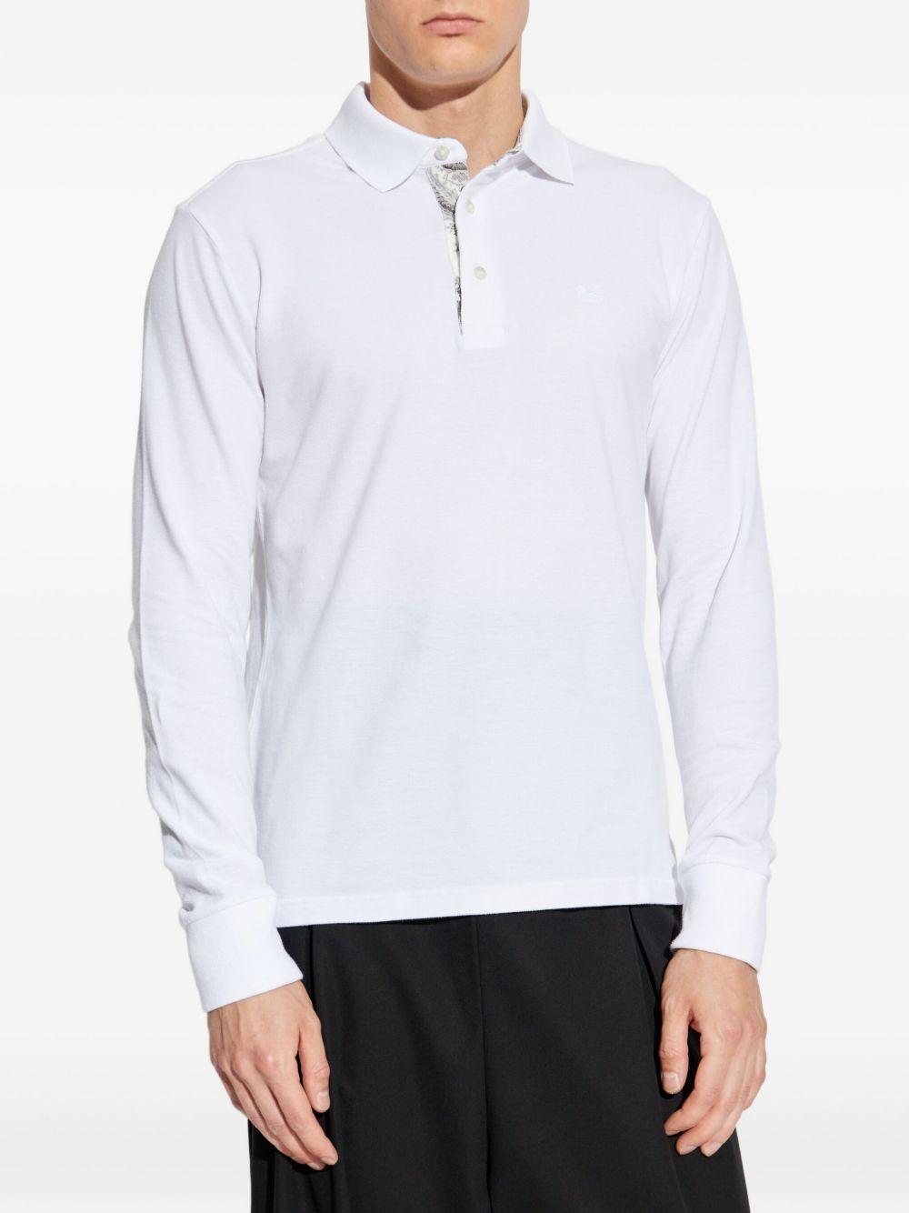 Pegaso-embroidered polo shirt MRMD0013 AJ264W0800 ETRO
