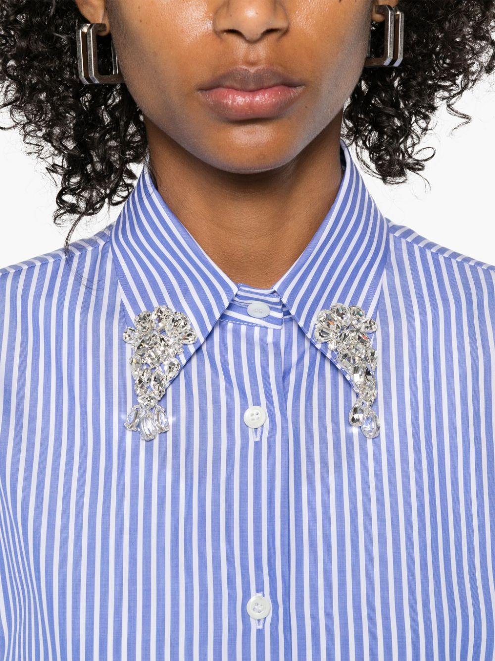 Striped shirt<BR/><BR/><BR/> P471HR 155UF0013 PRADA