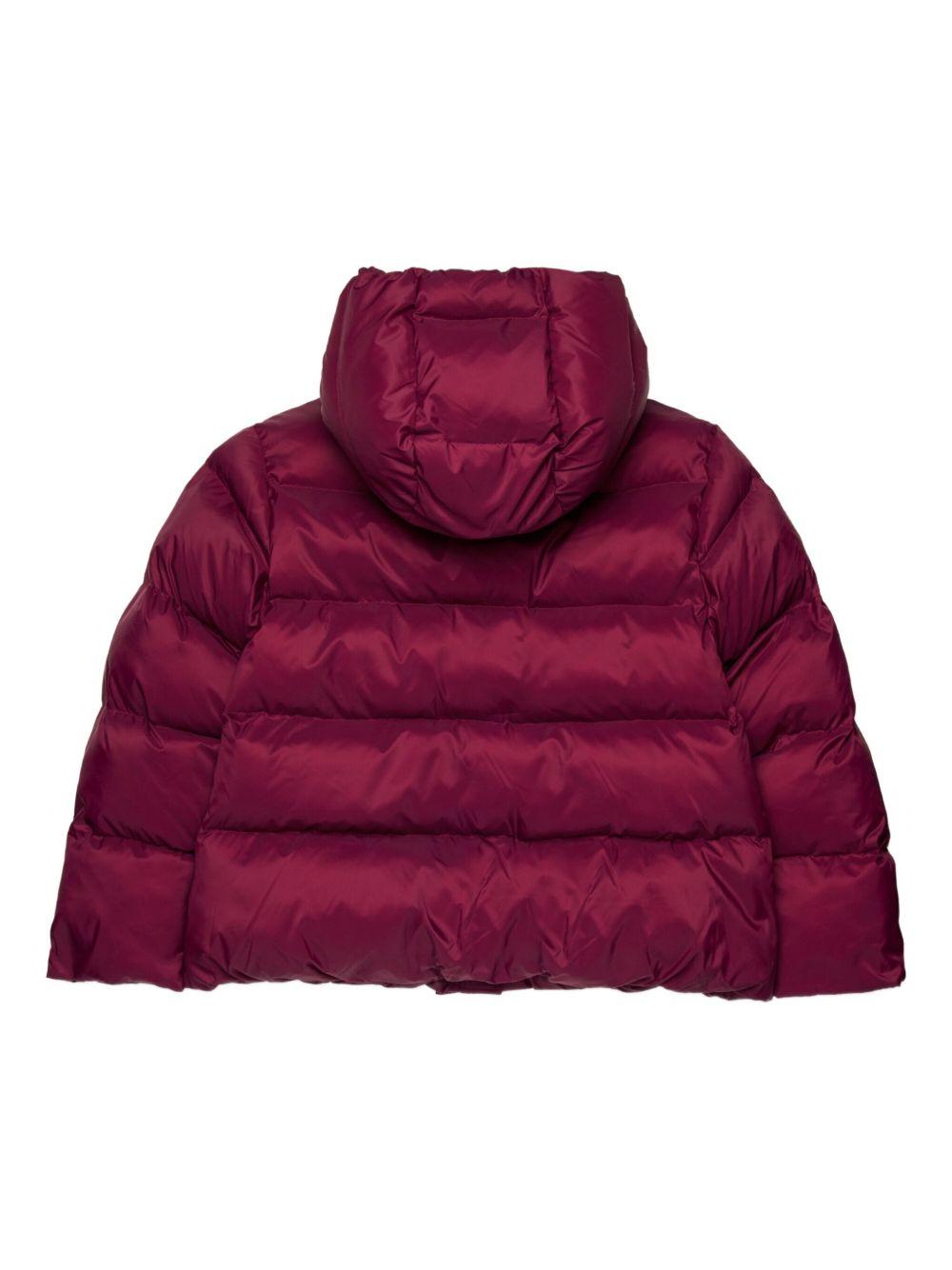 Short padded jacket with hood MX0227 MX099MX403 MAX & CO KID
