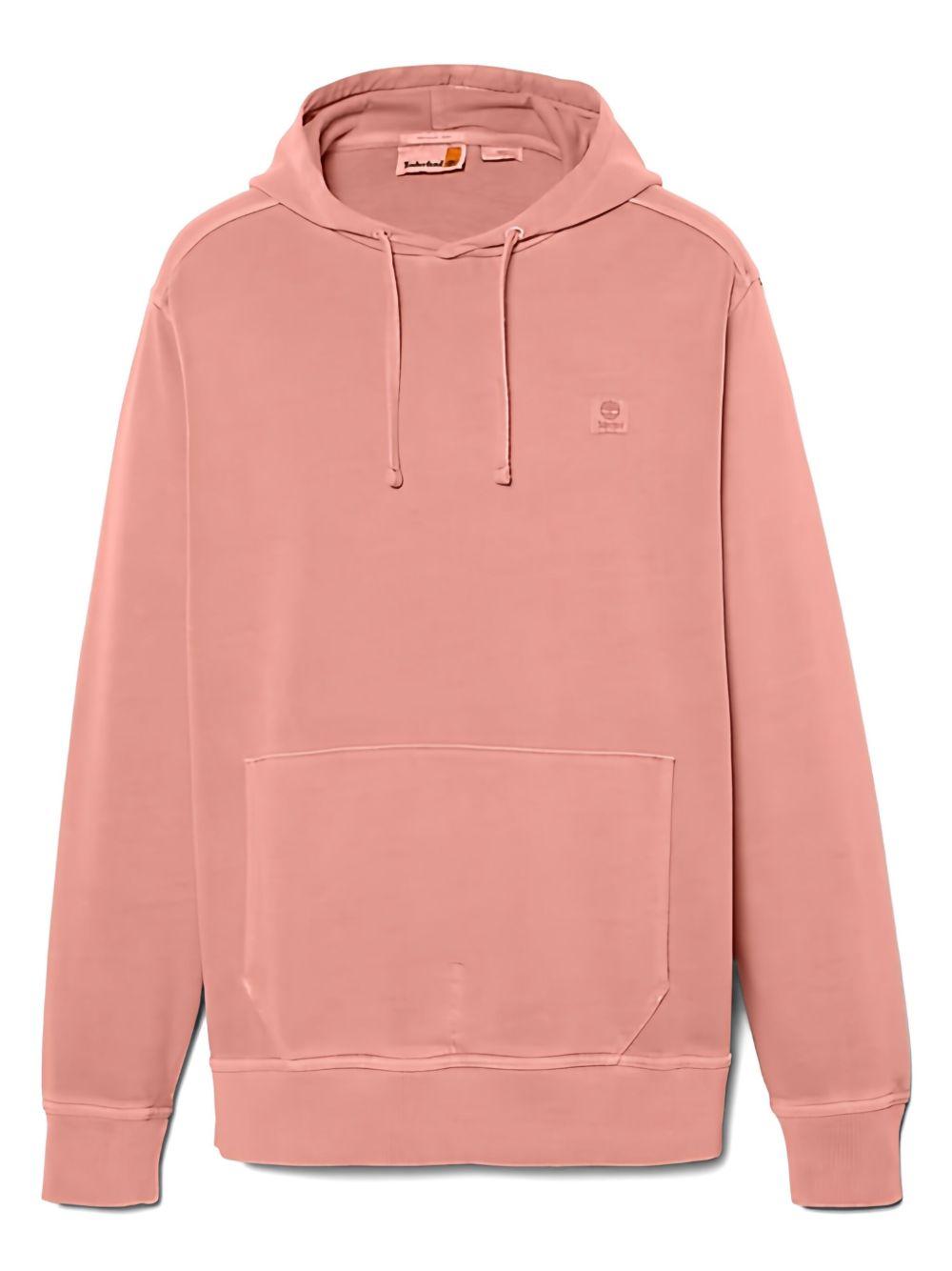 Red garment dye hoodie TB0A5U9K EG61 TIMBERLAND