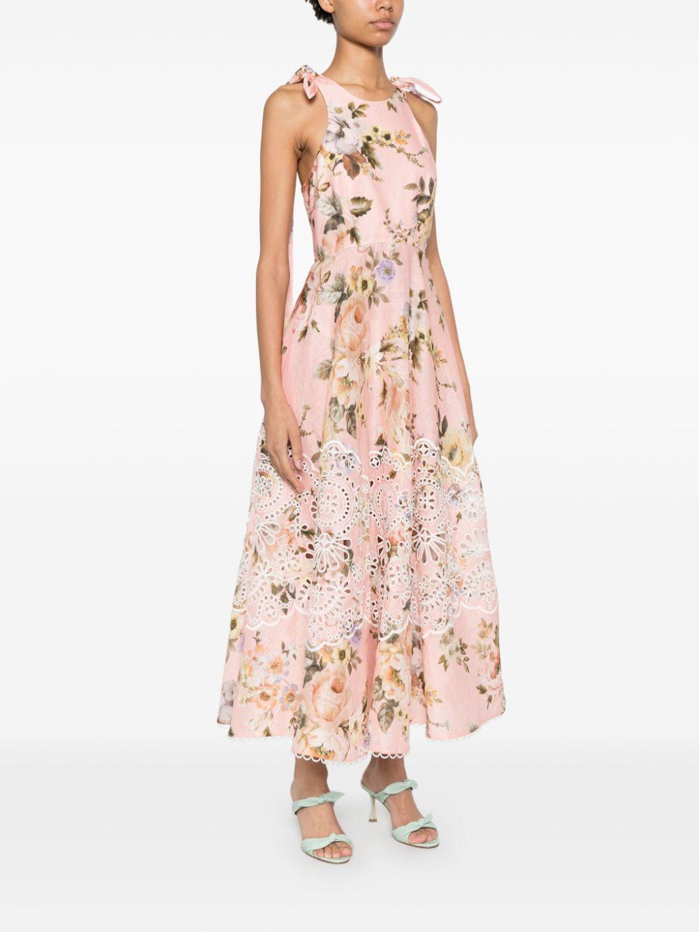 Acacia Broderie midi dress<BR/><BR/><BR/> 1736DRS252 PIF ZIMMERMANN