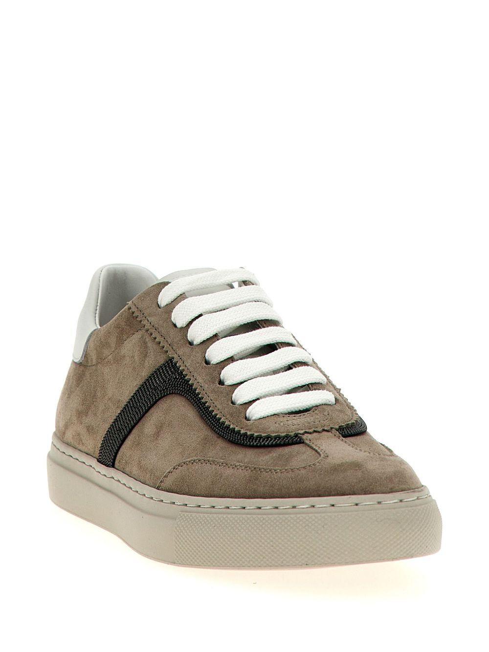 Monili-embellished sneakers<BR/><BR/><BR/> MZSFG2908 C5859 BRUNELLO CUCINELLI