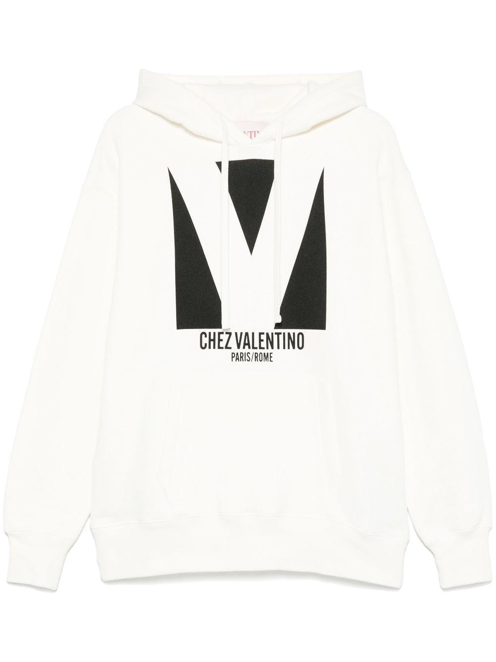 Chez Valentino hoodie<BR/><BR/><BR/> 6B3MF24I960 A03 VALENTINO GARAVANI