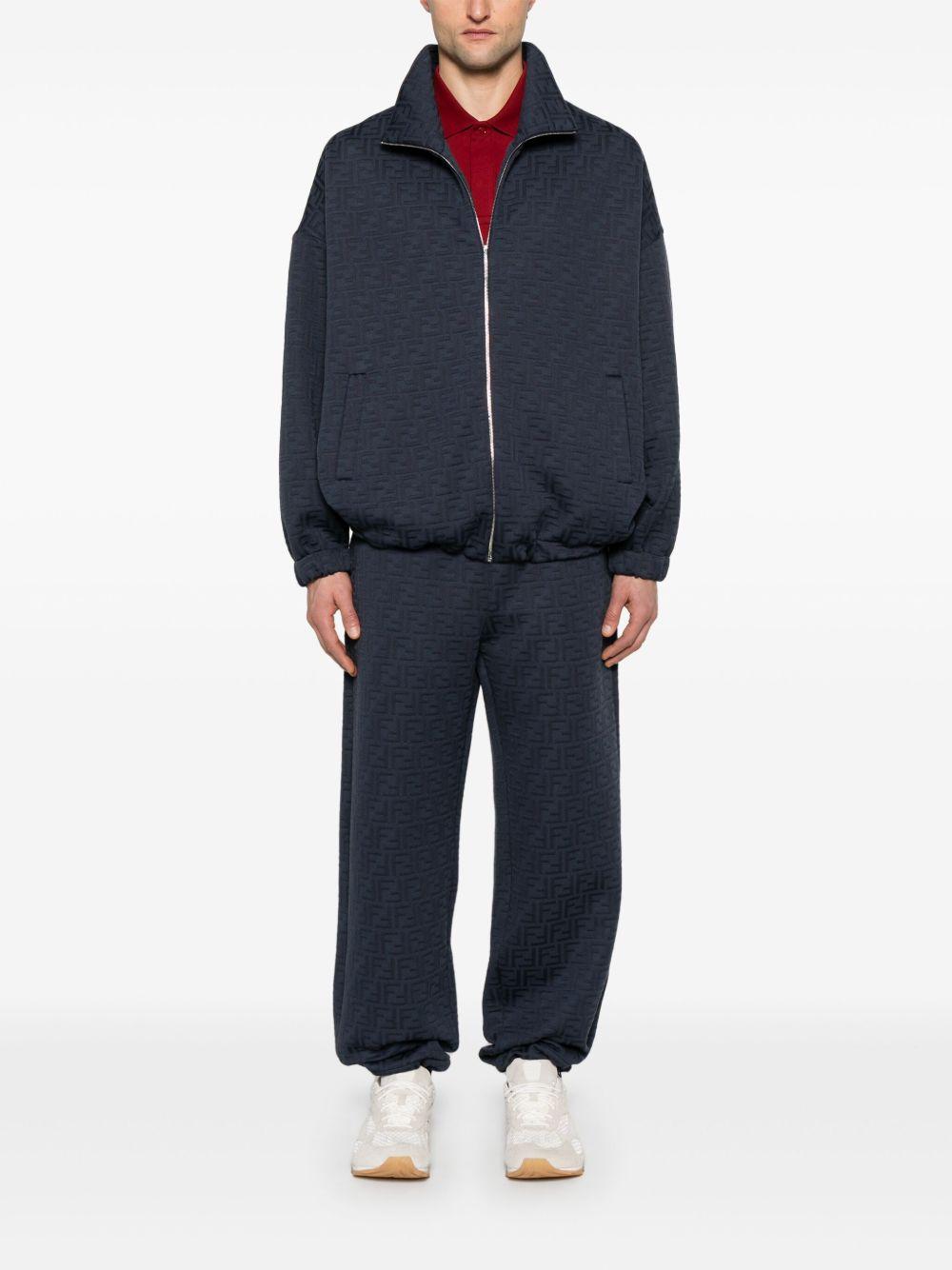 FF-embossed sweatshirt<BR/><BR/><BR/> FAF743 AU8OF1H3O FENDI