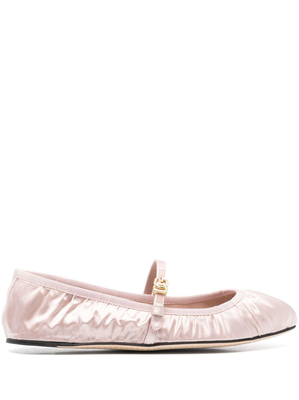 Satin ballet flats CB0257 AD1608S904 DOLCE & GABBANA