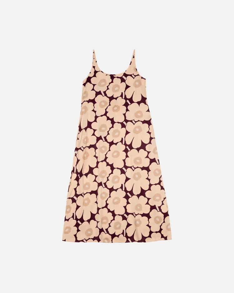 Seurassa unikko Satin dress<BR/> 093503 321/244 MARIMEKKO