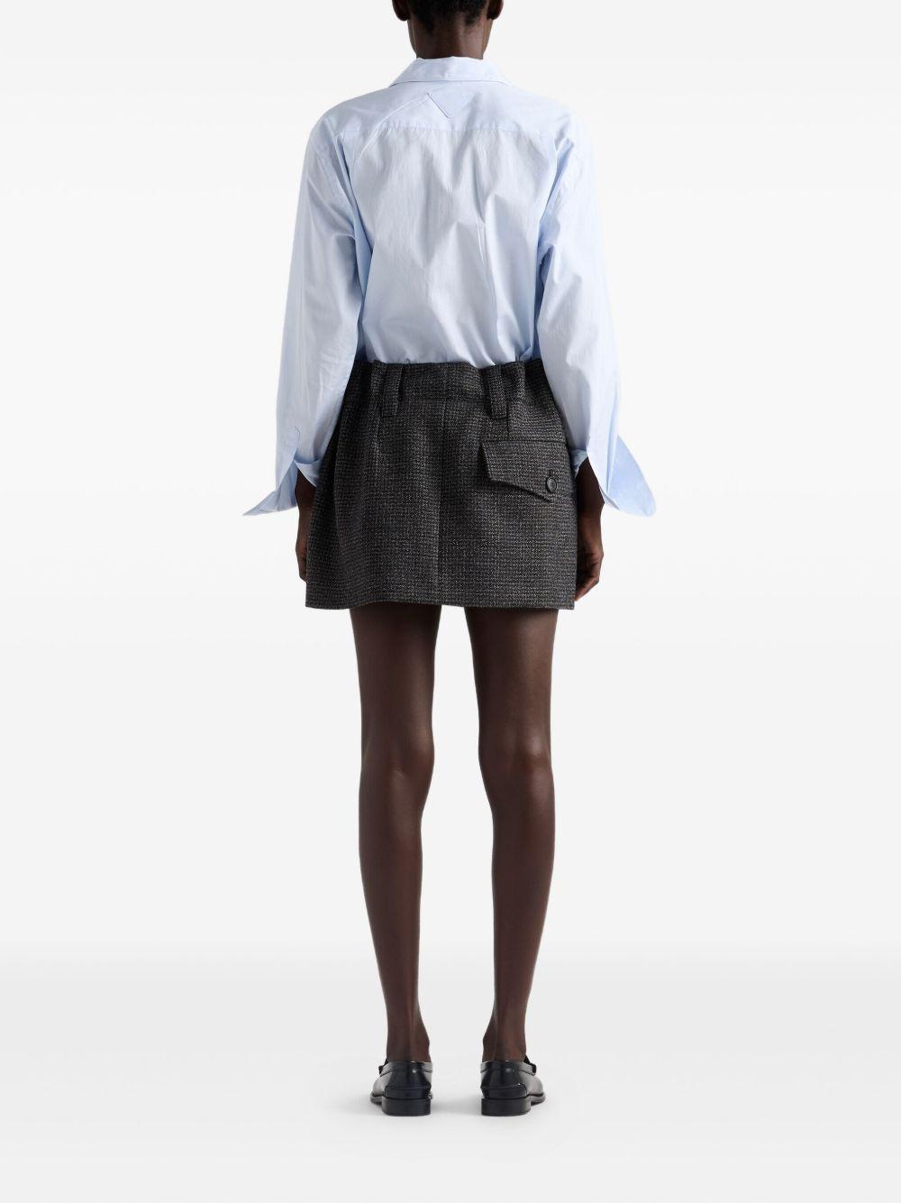Fil-à-fil shirt P481I1650 S-OOOF0M10 PRADA