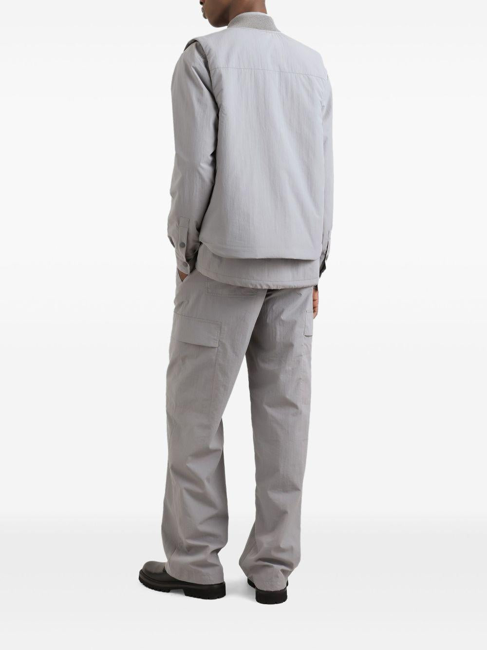 Logo-plaque shirt jacket<BR/><BR/><BR/> G9BMGT FUS26N0040 DOLCE & GABBANA
