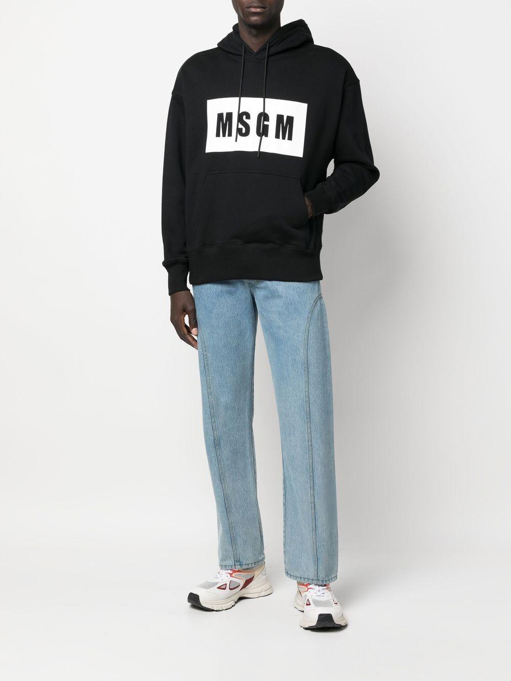 Front logo hoodie 2000MM525 20000199 MSGM