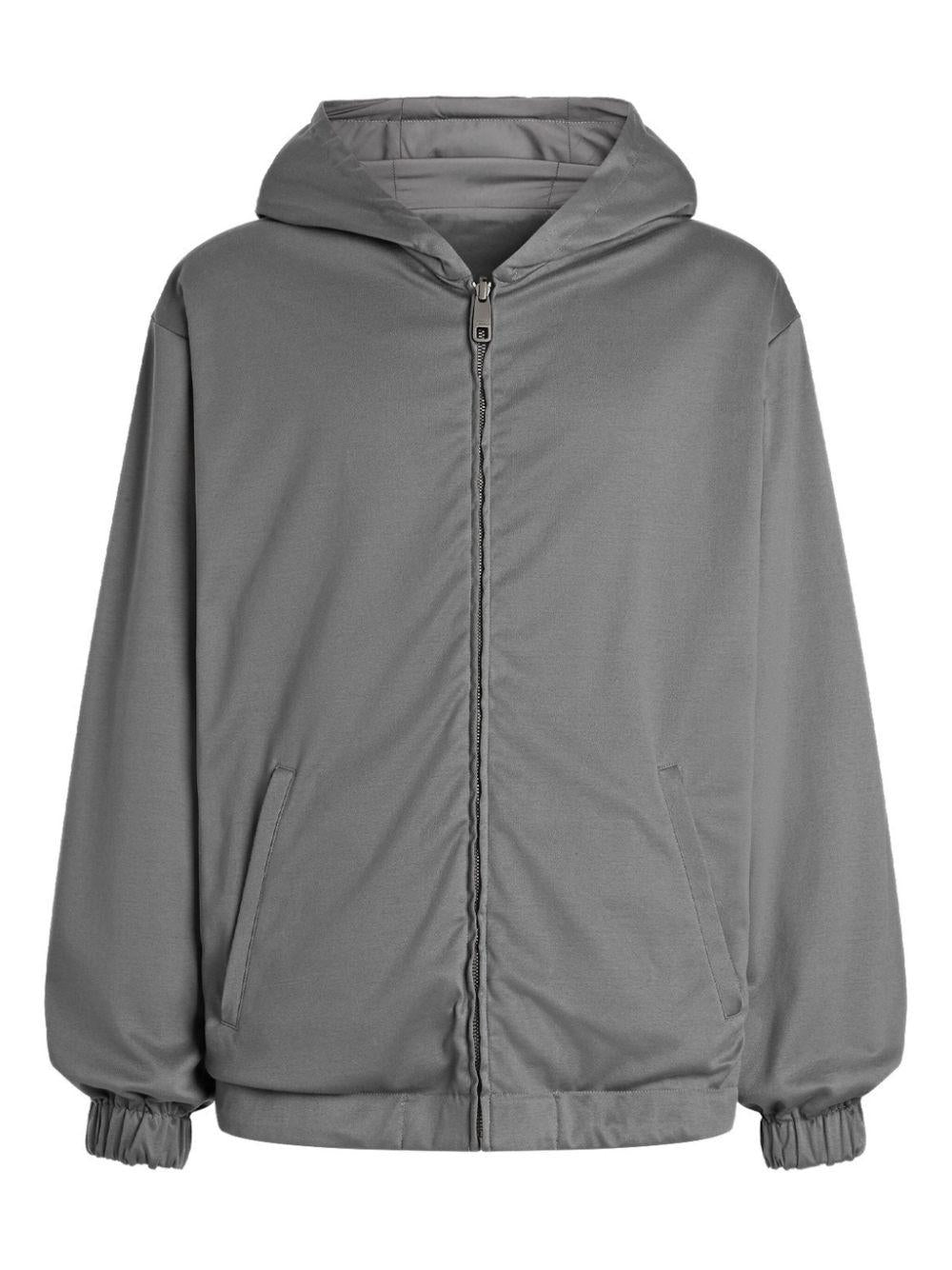 Logo-plaque bomber jacket<BR/><BR/><BR/> G9BKZT GJ034N5822 DOLCE & GABBANA