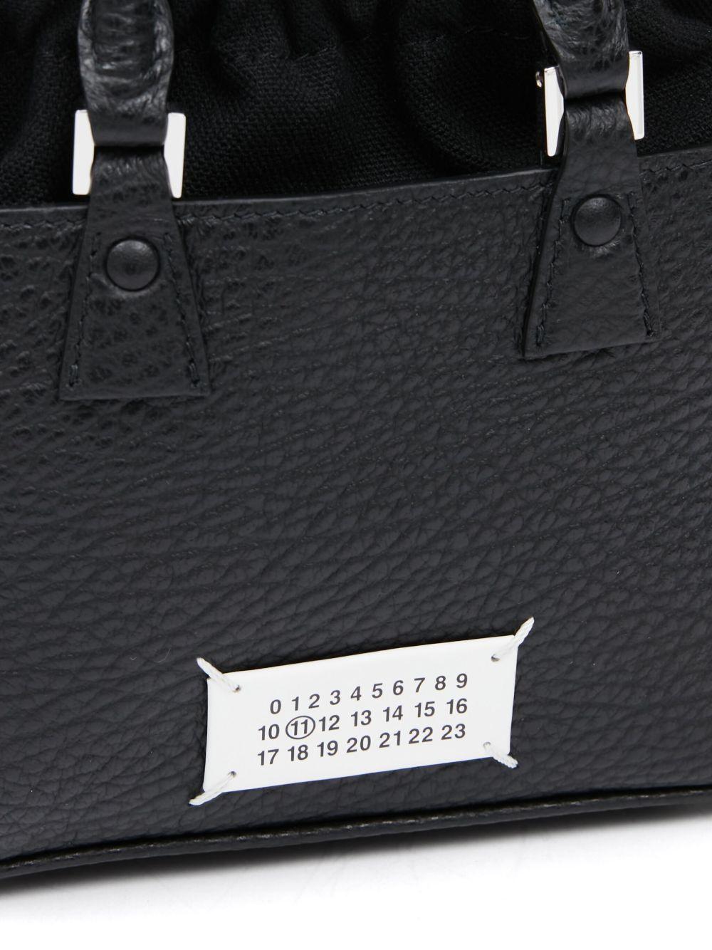 5AC Horizontal leather tote bag<BR/><BR/> SB1WG0046 P4348T8013 MAISON MARGIELA