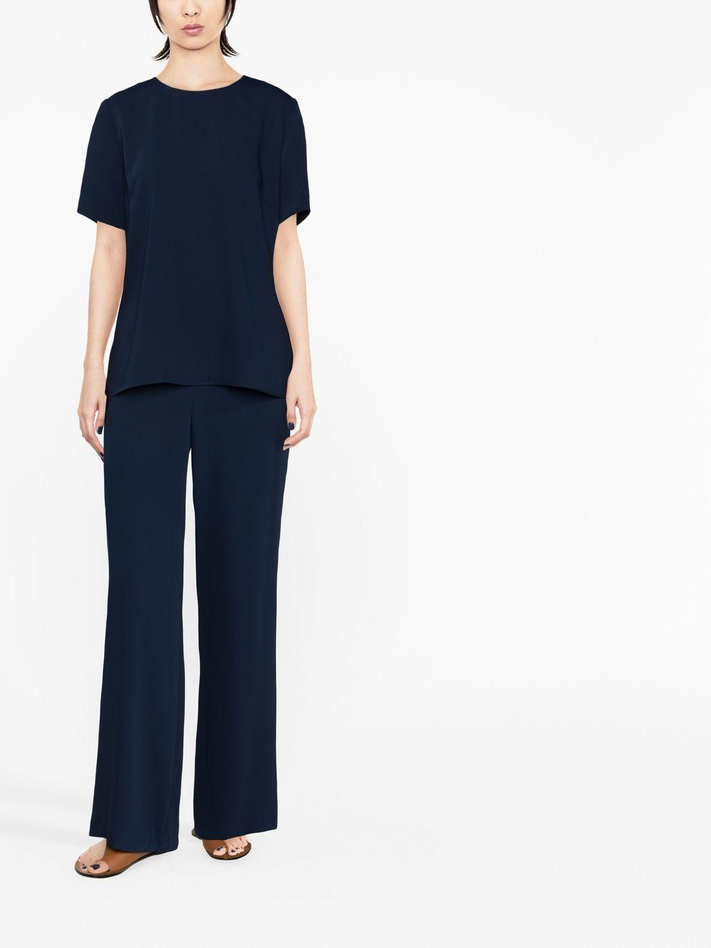 Short-sleeved cady blouse D312430 PANTY012 P.A.R.O.S.H.