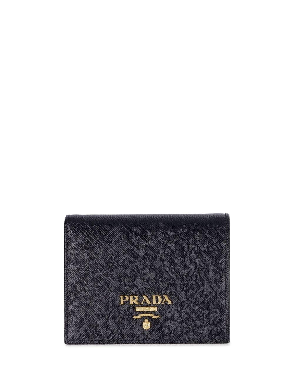 Small Saffiano Leather Wallet 1MV204QWA F0002 PRADA