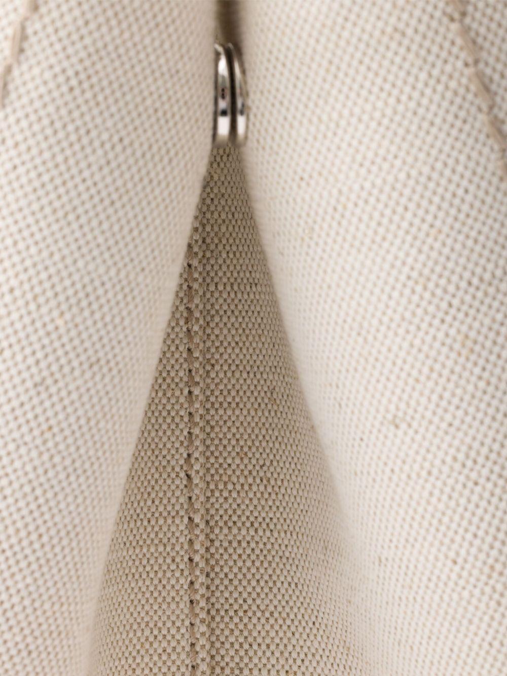 Prada Jardinière extra-large linen blend tote bag 2VG1312CX9 V-OOOF0018 PRADA