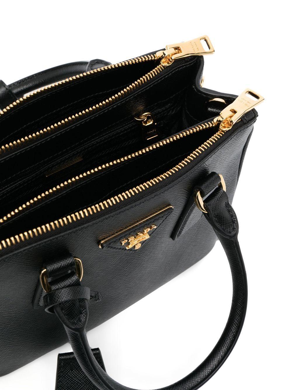 Logo-plaque shoulder bag 1BA906 NZVF0002 PRADA