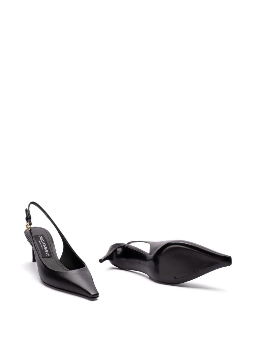 60mm slingback pumps<BR/><BR/><BR/> CG0805 A195380999 DOLCE & GABBANA
