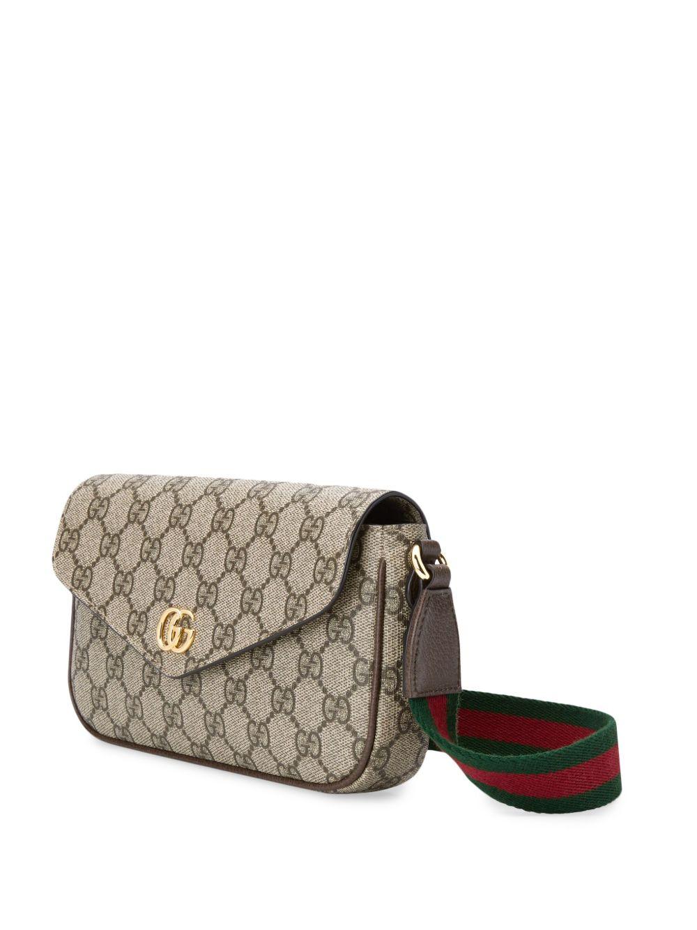 Ophidia leather mini bag<BR/><BR/> 764961 96IWG8745 GUCCI