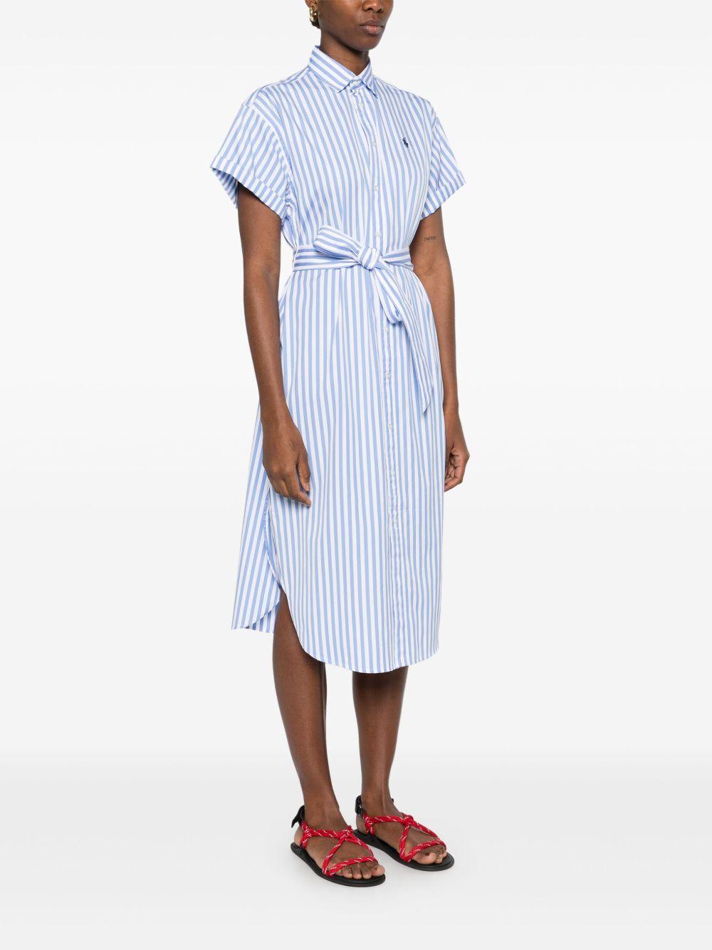 Striped shirt dress<BR/><BR/> 211959911001 1323C BLUE/WHITE STRIPE POLO RALPH LAUREN