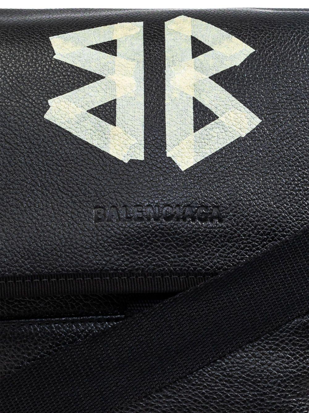 leather messenger bag<BR/><BR/><BR/> 620259 2ABNE1000 BALENCIAGA I UNDER ARMOUR