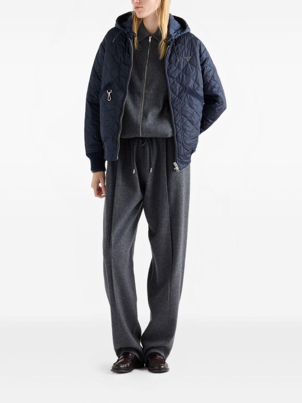 Re-Nylon blouson jacket with hood 2923301WQ9 S-OOOF0AIN PRADA