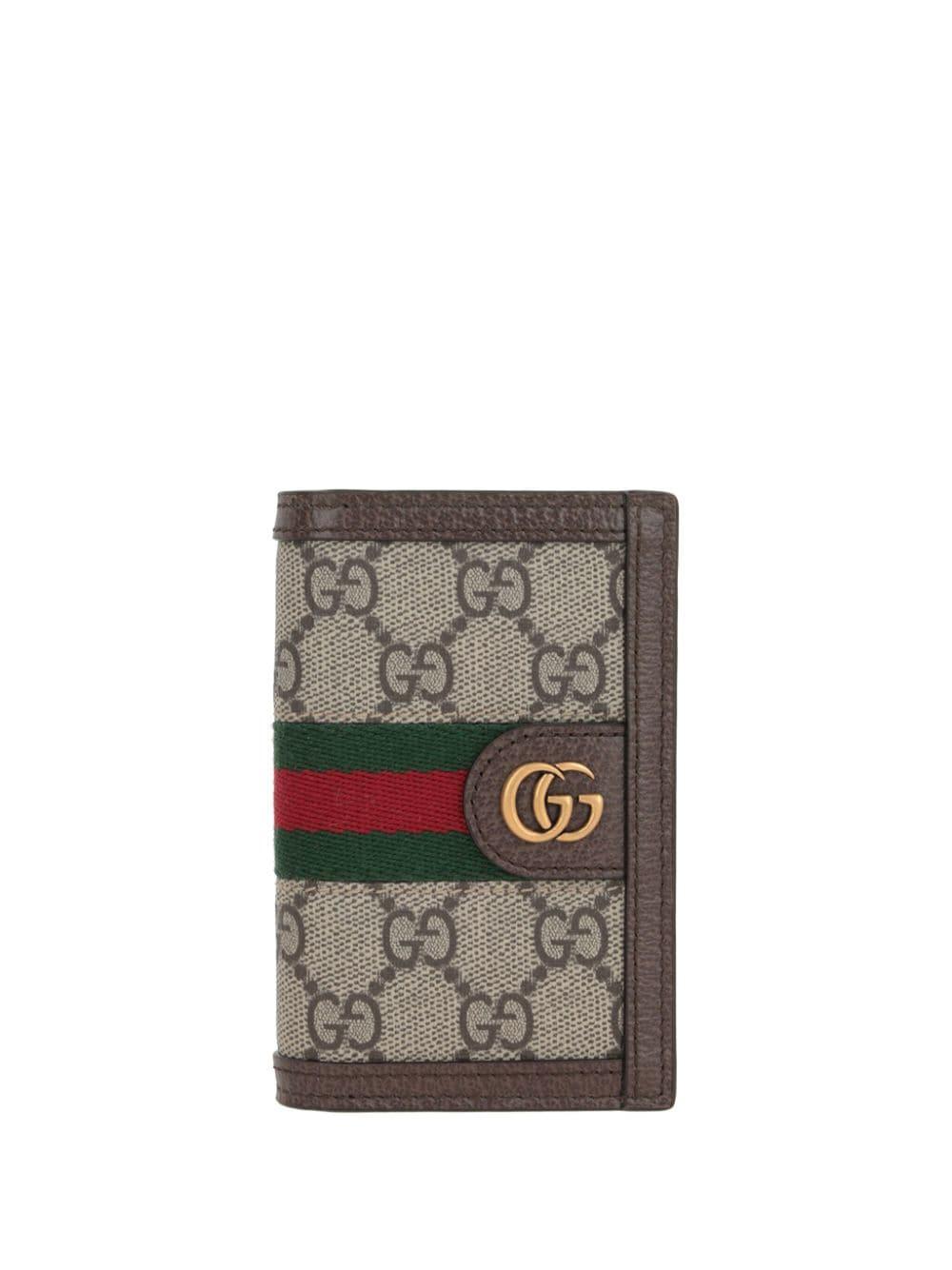 Ophidia GG-plaque wallet<BR/><BR/> 734943 FADI79764 GUCCI