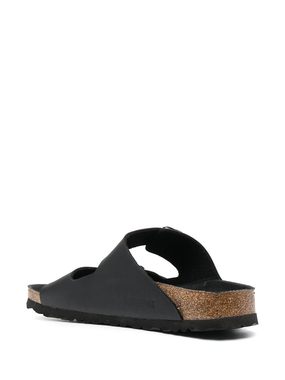 Arizona Birko-Flor slides<BR/> 1019069 BLACK BIRKENSTOCK