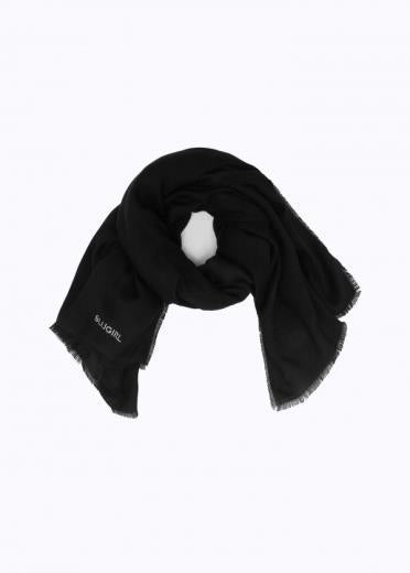 Foulard scarf with jacquard logo PF3043T0300 22222 BLUGIRL