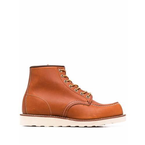 Luggage leather lace-up boots 00875 RED WING