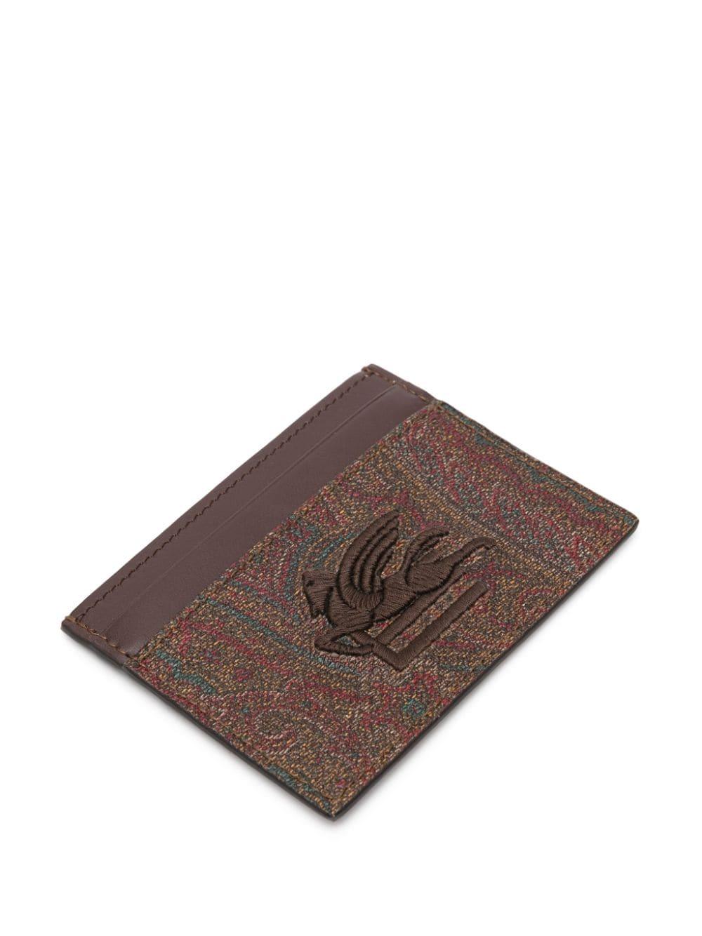 Pegaso-embroidered cardholder WP2E0001 AA001M0019 ETRO