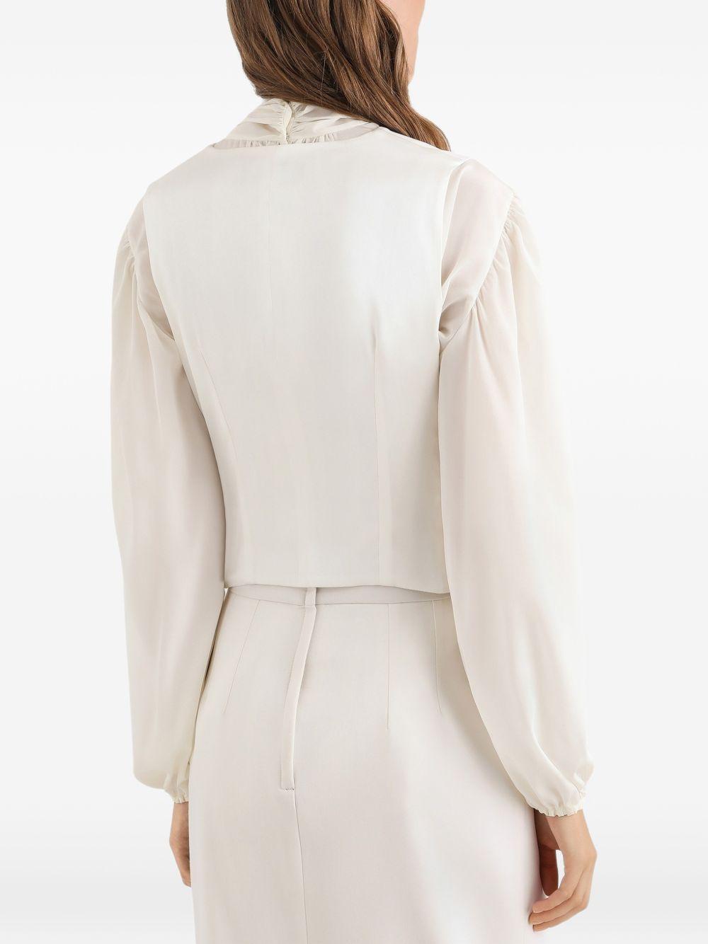 Wool twill vest F79H6T FUBGCW0001 DOLCE & GABBANA