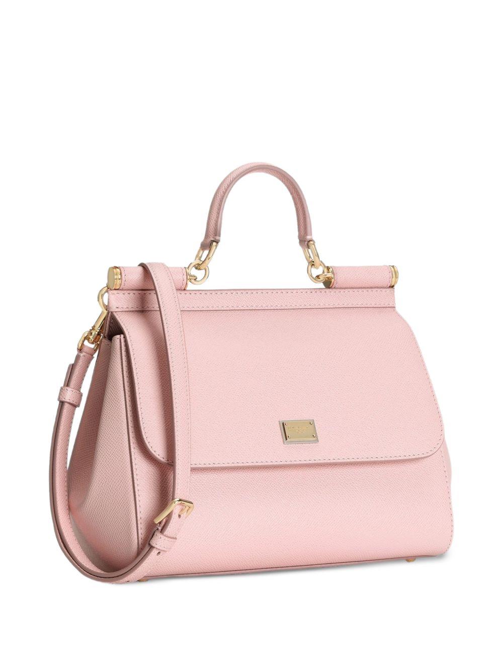 Large Sicily handbag in dauphine calfskin BB6002 B10018H402 DOLCE & GABBANA