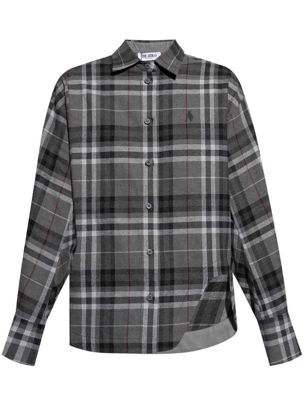 Checked shirt<BR/><BR/><BR/> 250WCH00014 CCC050AA084 THE ATTICO