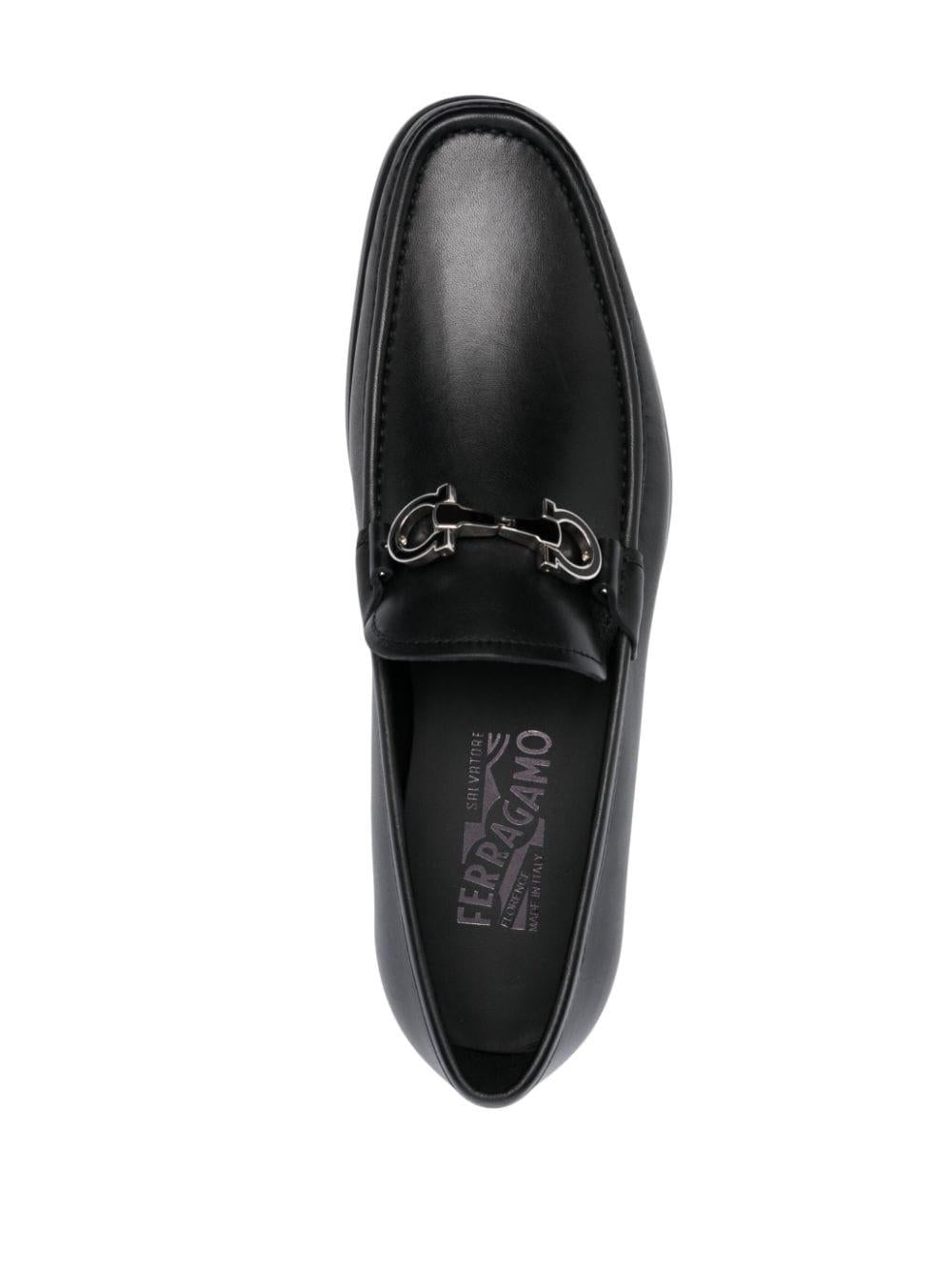 Gancini Reversible Bit loafers<BR/><BR/><BR/> CHRIS 0686084NERO FERRAGAMO