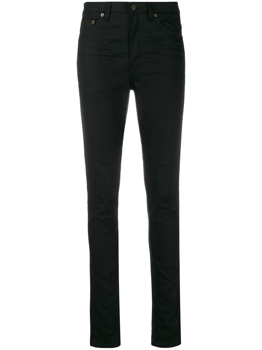 Stretch mid-rise skinny jeans 527379YO500 1080 SAINT LAURENT