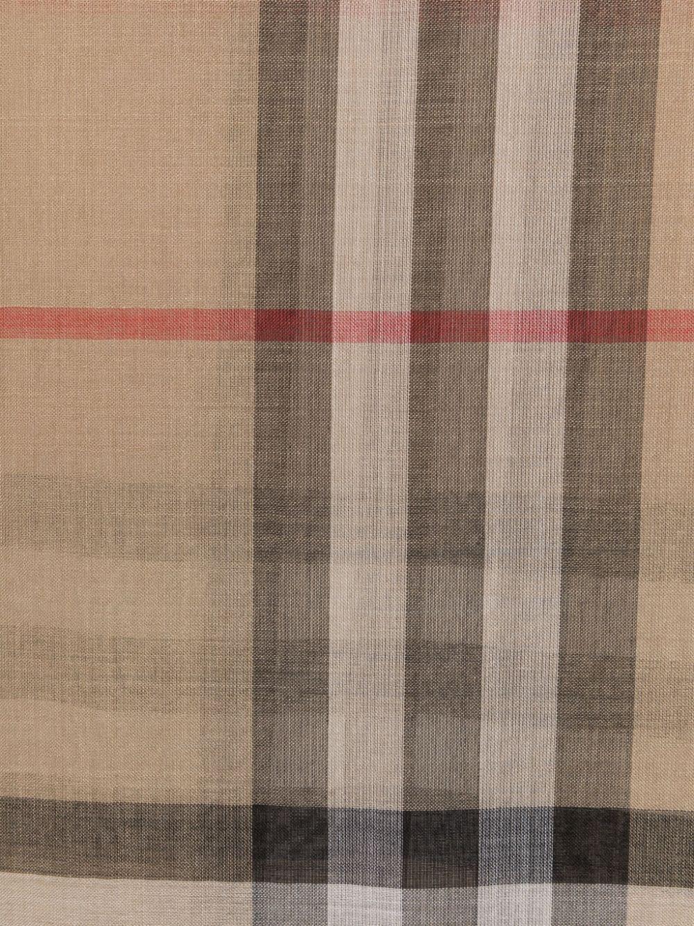 Checkered scarf 8078779 A7026 BURBERRY