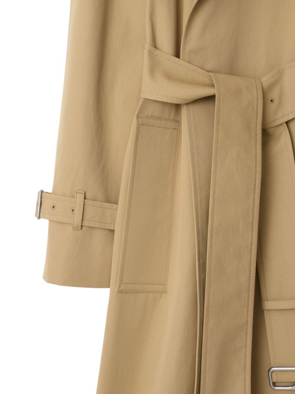 Notched-lapel trench coat<BR/><BR/><BR/> 8091066 B8626 BURBERRY
