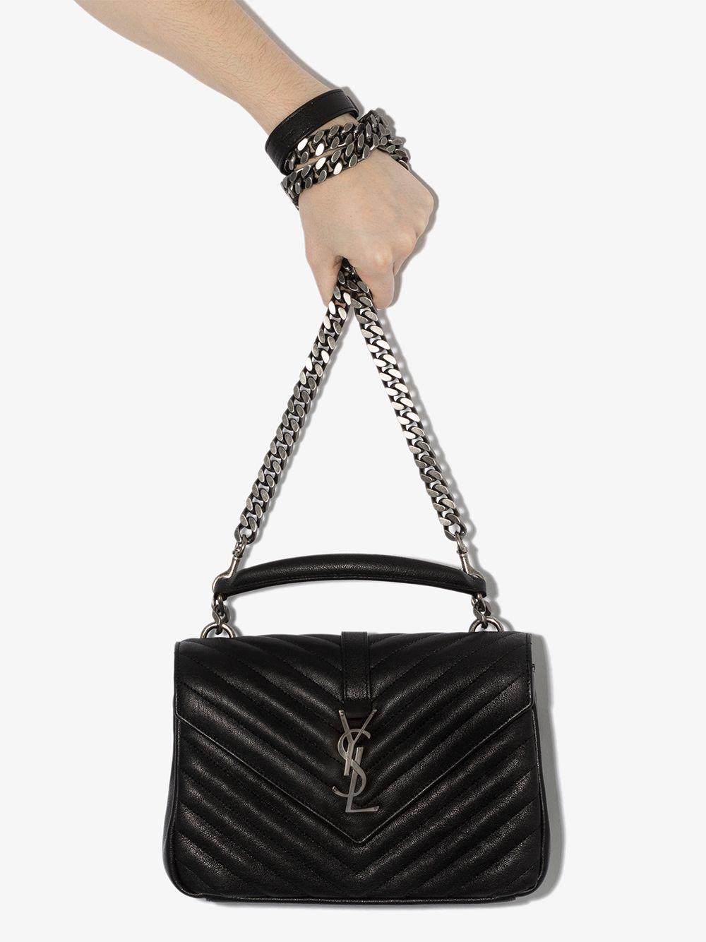Medium College shoulder bag 600279BRM04 1000 SAINT LAURENT