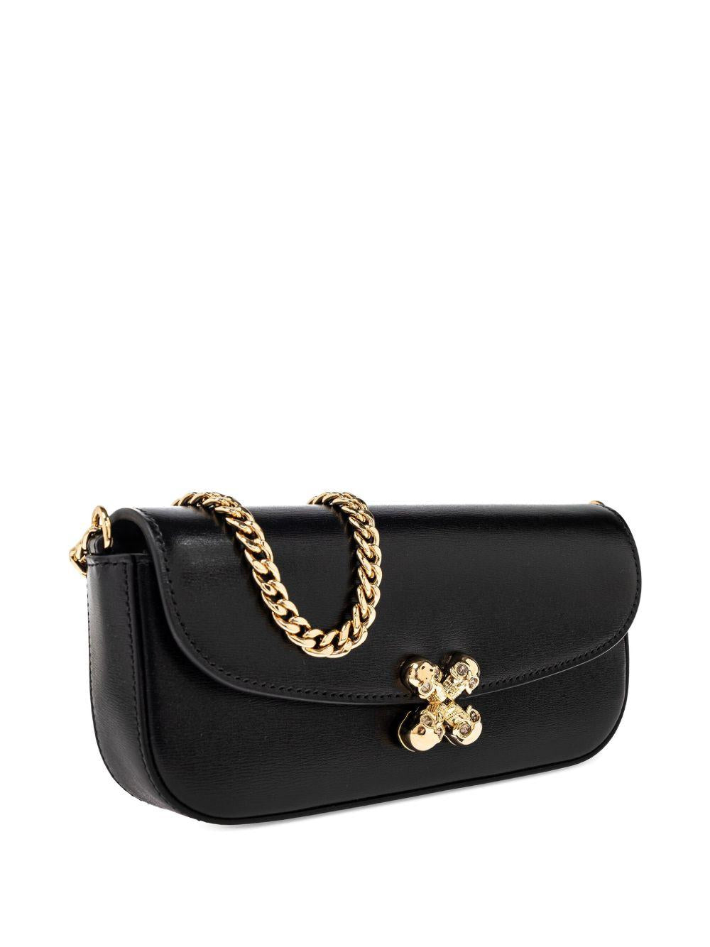 Small Skull Flower Bag 836037 1MAAE1000 ALEXANDER MCQUEEN