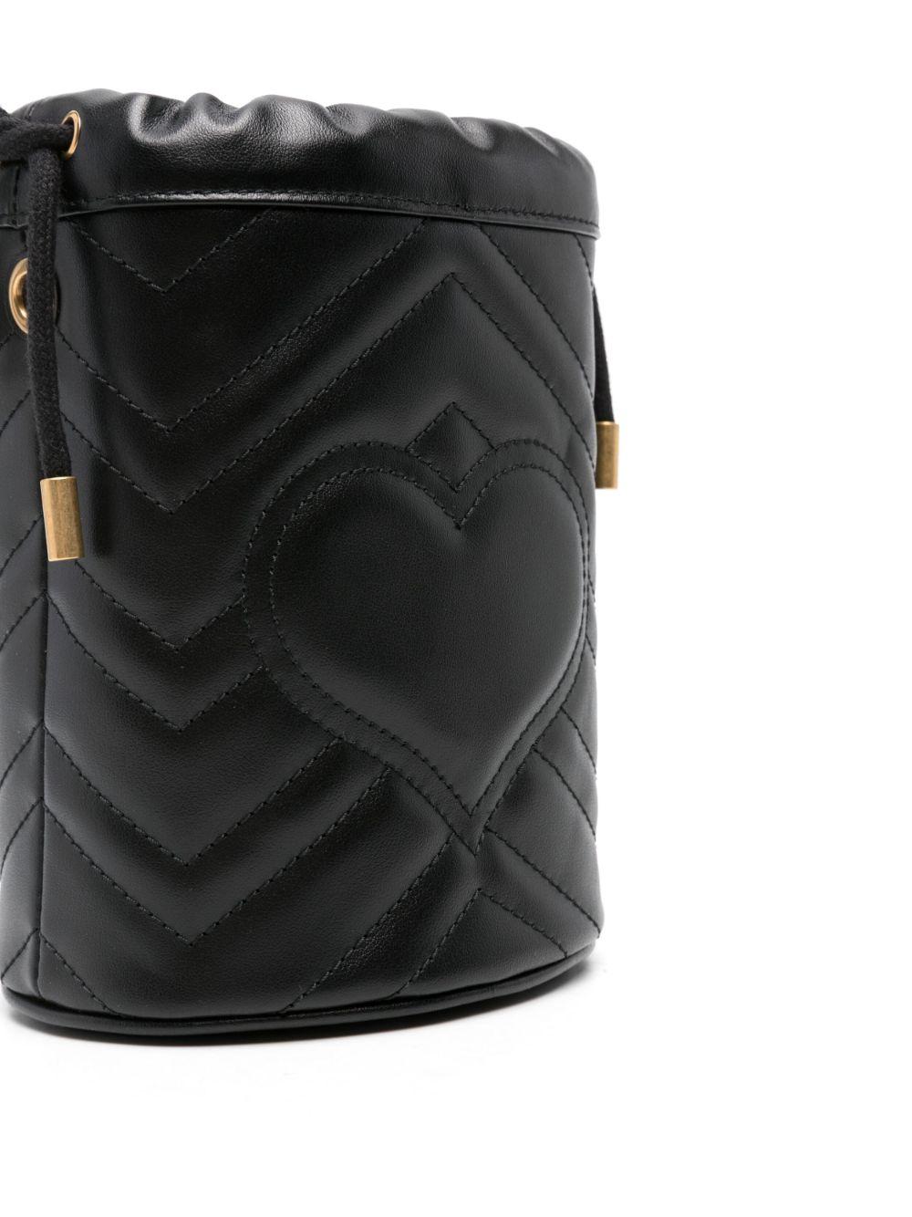 GG Marmont nano bucket bag<BR/><BR/> 575163 DTDRT1000 GUCCI